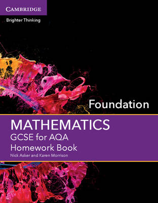 GCSE Mathematics for AQA Foundation Homework Book