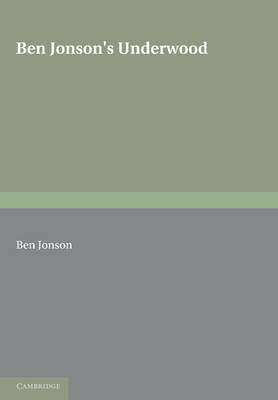 Ben Jonson's Underwoods