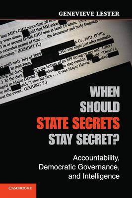 When Should State Secrets Stay Secret?