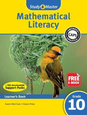 Study & Master Mathematical Literacy Learner's Book Grade 10 English