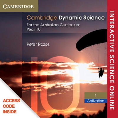 Dynamic Science for the Australian Curriculum Year 10 via Access Card