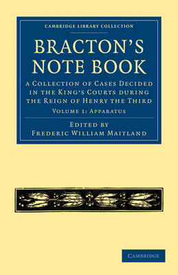 Bracton’s Note Book