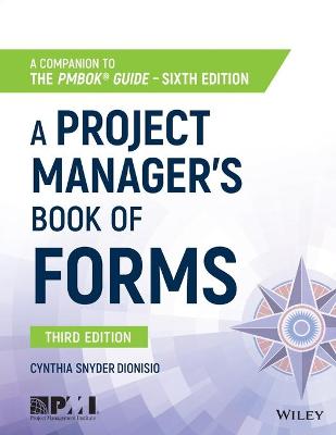 A Project Manager's Book of Forms