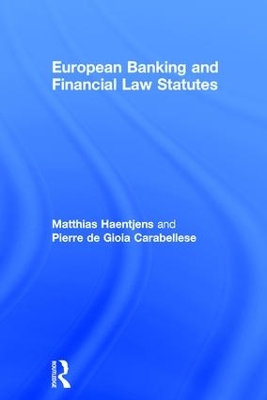 European Banking and Financial Law Statutes