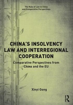 China’s Insolvency Law and Interregional Cooperation