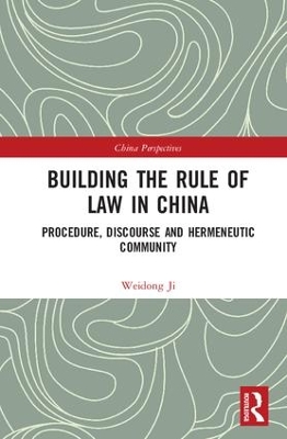 Building the Rule of Law in China