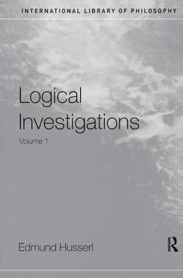 Logical Investigations Volume 1