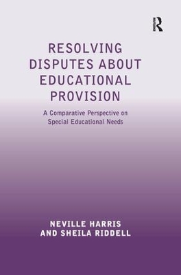 Resolving Disputes about Educational Provision