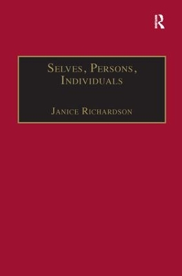 Selves, Persons, Individuals