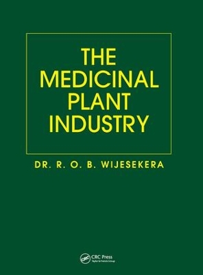 The Medicinal Plant Industry