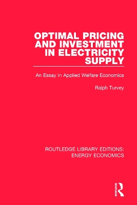 Optimal Pricing and Investment in Electricity Supply