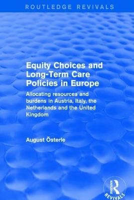 Equity Choices and Long-Term Care Policies in Europe