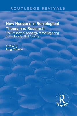 New Horizons in Sociological Theory and Research