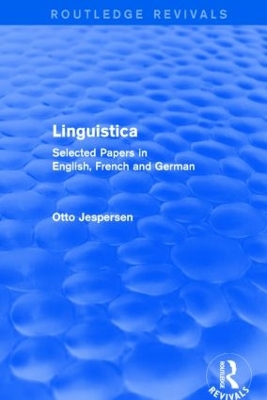 Linguistica (Routledge Revivals)