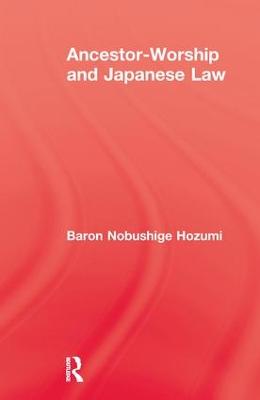 Ancestor Worship & Japanese Law