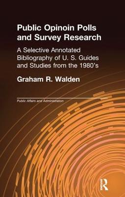 Public Opinion Polls and Survey Research