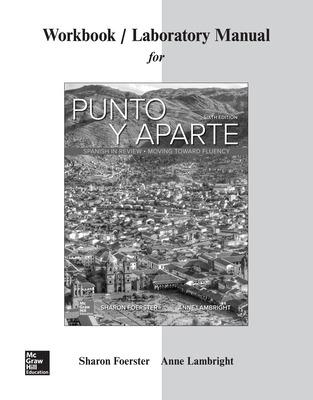 Workbook/Laboratory Manual for Punto y aparte