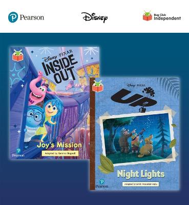 Pearson Bug Club Disney Year 2 Pack F, including White and Lime book band  readers; Inside Out: Joy's Mission, Up! Night Lights by Smriti  Prasadam-Halls (9781292452203/Mixed media product) | LoveReading4Kids