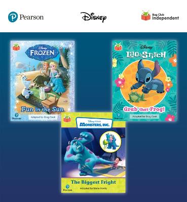 Pearson Bug Club Disney Reception Pack B, including decodable phonics  readers for phases 2 and 3;