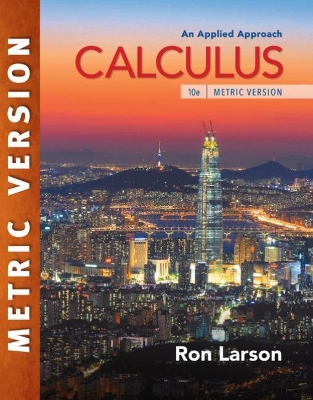 Calculus: An Applied Approach, International Metric Edition