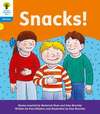 Oxford Reading Tree: Floppy's Phonics Decoding Practice: Oxford Level 3: Snacks!