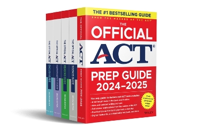 The Official ACT Prep & Subject Guides 2024-2025 Complete Set