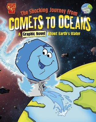 The Shocking Journey from Comets to Oceans