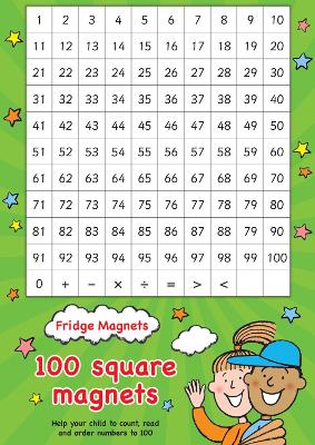 Fridge Magnets - 100 Square Maths Magnets