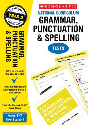 Grammar, Punctuation and Spelling Test - Year 2