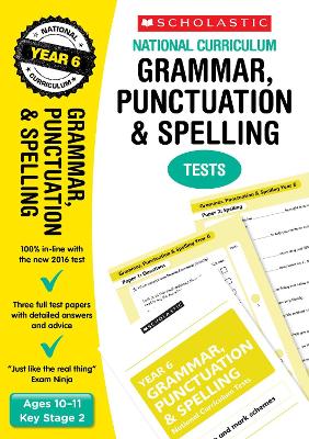 Grammar, Punctuation and Spelling Test - Year 6