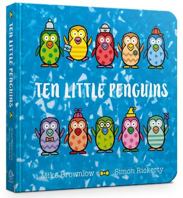 Ten Little Penguins Board Book