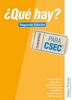 ¿Qué Hay? Cuaderno CSEC®