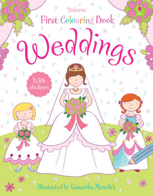 First Colouring Book Weddings