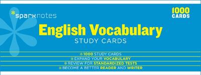 English Vocabulary SparkNotes Study Cards