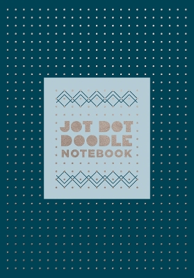 Jot Dot Doodle Notebook (Blue and Silver)