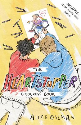 Cover for The Heartstopper Colouring Book by Alice Oseman