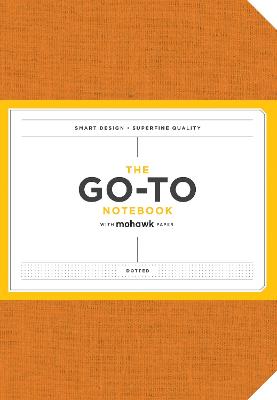 Go-To Notebook with Mohawk Paper, Persimmon Orange Dotted