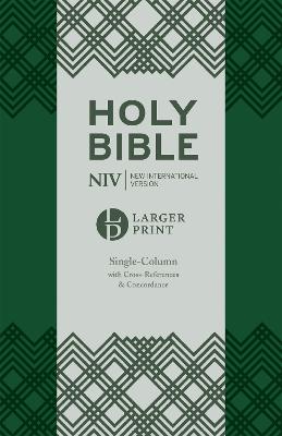 NIV Larger Print Compact Single Column Reference Bible