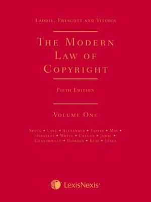 Laddie, Prescott and Vitoria: The Modern Law of Copyright Fifth edition