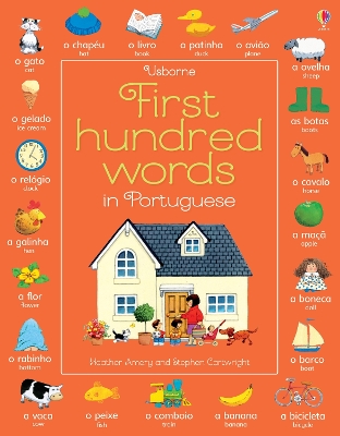 Usborne First Hundred Words in Portuguese