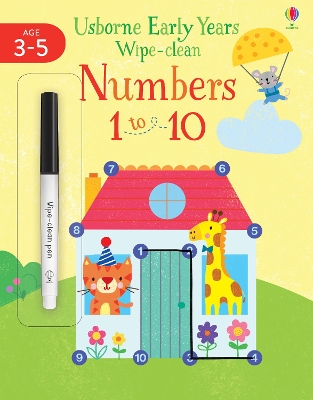 Early Years Wipe-Clean Numbers 1 to 10