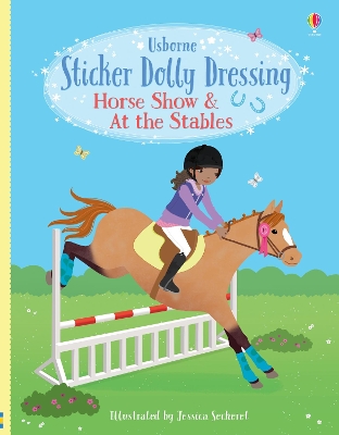 Sticker Dolly Dressing Horse Show & At the Stables