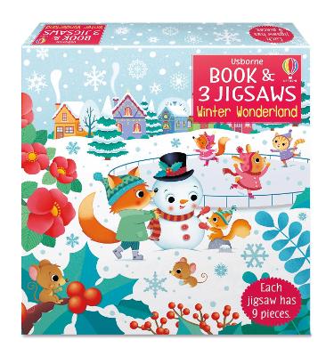 Usborne Book and 3 Jigsaws: Winter Wonderland