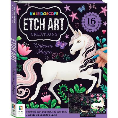 Kaleidoscope Etch Art Creations Unicorn Magic