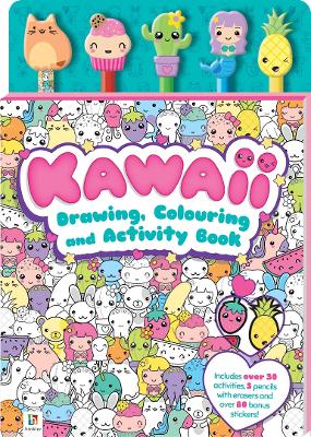 Kawaii Drawing, Colouring and Activity Book