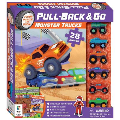 Pull-back-and-go Kit Monster Trucks