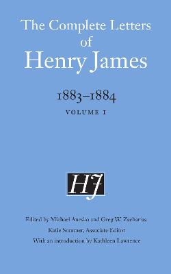 The Complete Letters of Henry James, 1883–1884