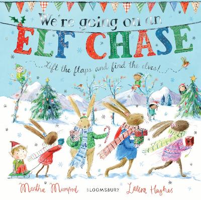 We're Going on an Elf Chase Board Book