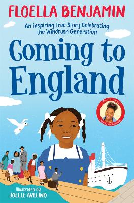 Cover for Coming to England by Floella Benjamin