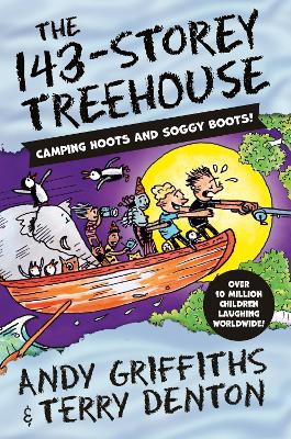 Cover for The 143-Storey Treehouse by Andy Griffiths
